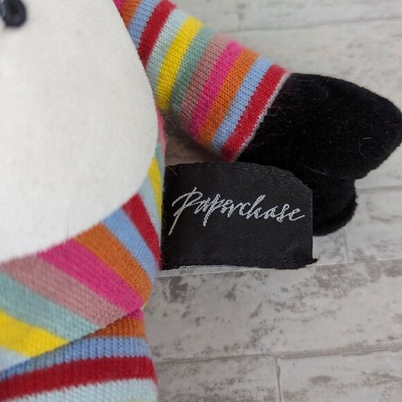 Paperchase Horse Zebra Striped 19" Plush Toy Stuffed Animal - Picture 3 of 8